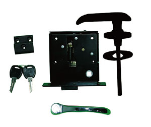 Bus Door Handle ( Crank type with Black colour)